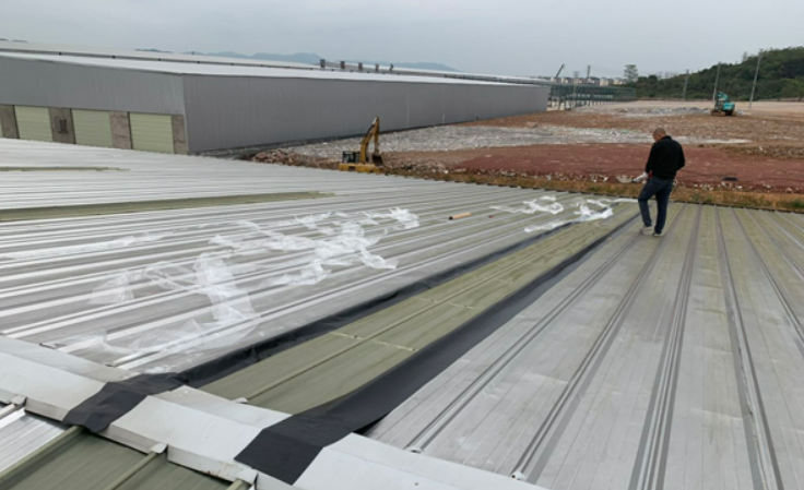 五峰厂房屋面防水维修案例